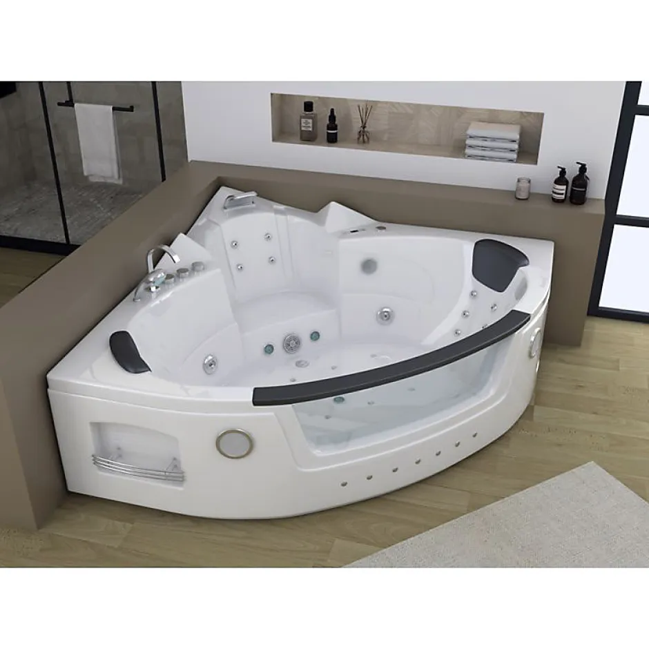 Distribain Baignoire balnéo Romantica-S 36 jets Whirlpool