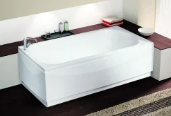 Novellini Baignoire CALYPSO (pieds inclus) - Dimensions : 180 x 80 cm - Couleur BLANC