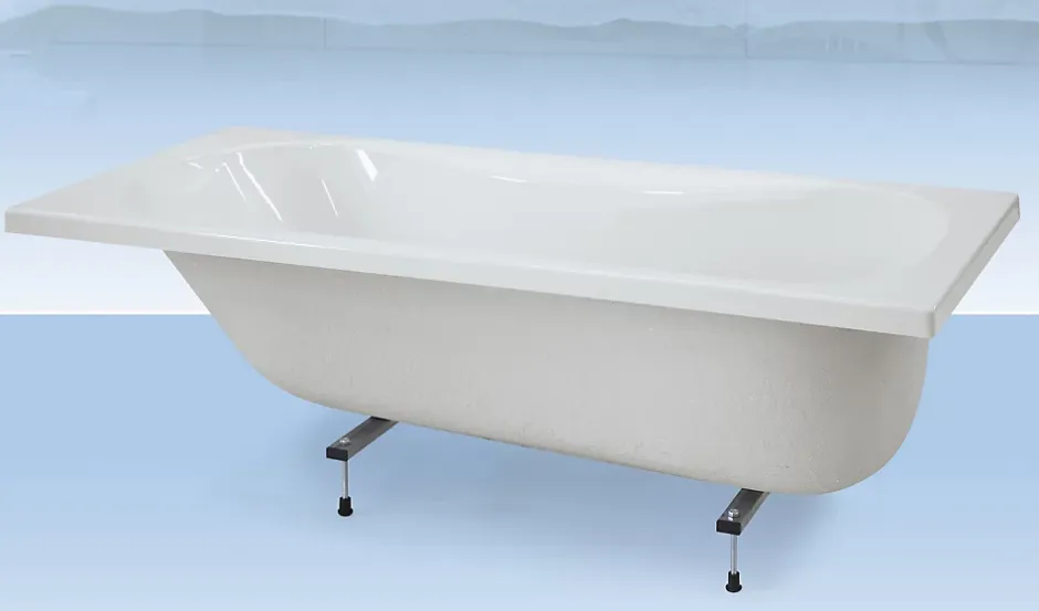 Novellini Baignoire CALYPSO (pieds inclus) - Dimensions : 180 x 80 cm - Couleur BLANC