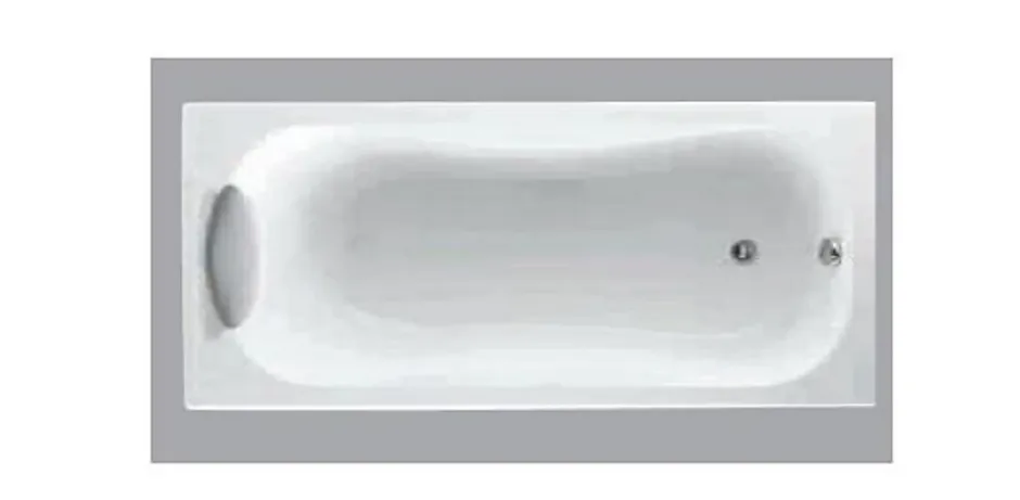 Novellini Baignoire CALYPSO (pieds inclus) - Dimensions : 180 x 80 cm - Couleur BLANC