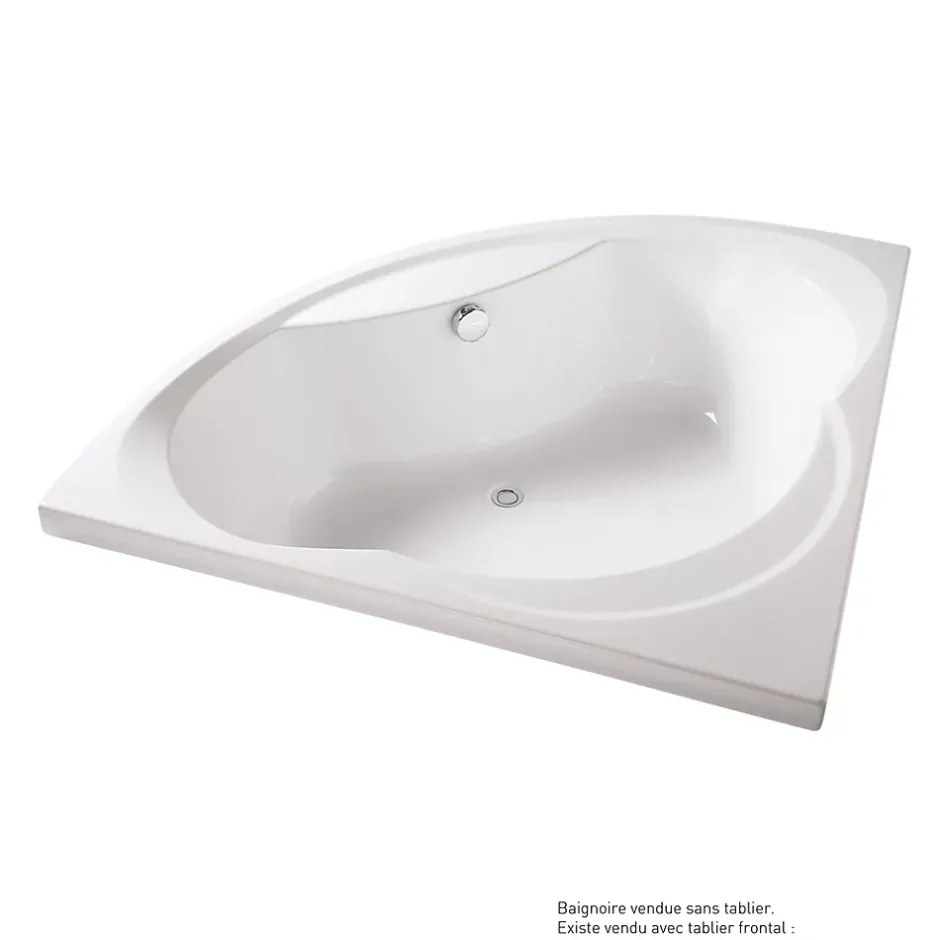 Valentin Baignoire d'angle 140 x 140 cm Giverny sans tablier* Baignoire D'Angle