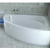 Azura Home Design Baignoire d'angle CORNEA 140x80 cm droite avec tablier