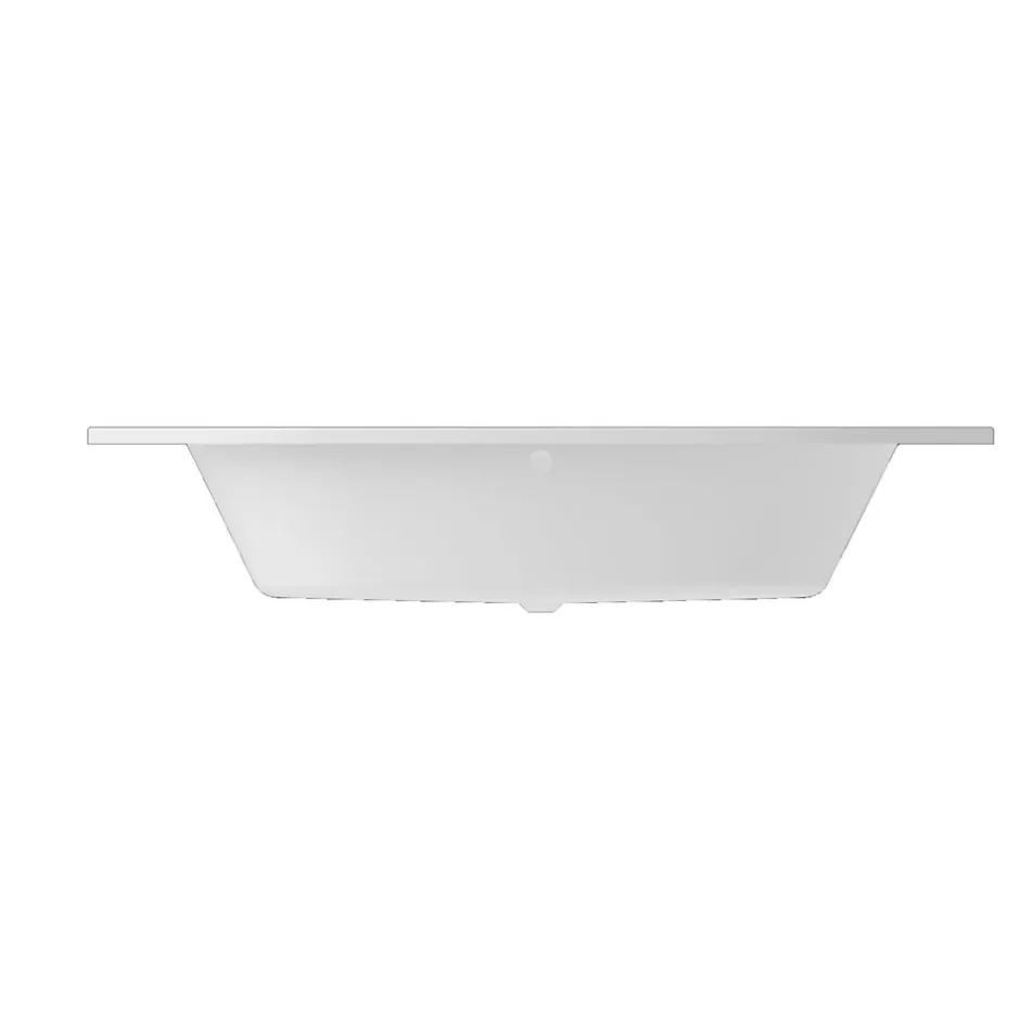 GoodHome Baignoire d'angle en acrylique L.140 x l.140 cm blanc, Cavally