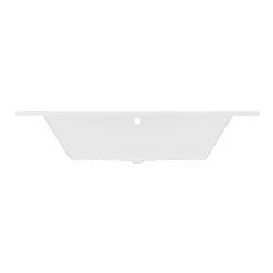 Baignoire d'angle en acrylique L.130 x l.130 cm blanc, Horyn* Baignoire D'Angle