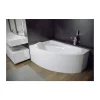 Azura Home Design Baignoire d'angle gauche RIMA avec tablier - 170cm* Baignoire Asymétrique