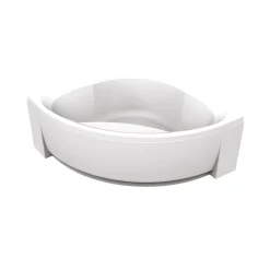 Valentin Baignoire d'angle Giverny 140 x 140 cm + Tablier* Baignoire D'Angle