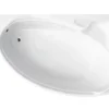 Azura Home Design Baignoire d'angle NOVA Droite avec tablier - 170cm