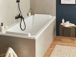 Jacob Delafon Baignoire droite 180 x 80 cm blanc brillant