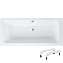 Villeroy & Boch Baignoire droite 170 X 80 VILLEROY ET BOCH Architectura acrylique avec pieds