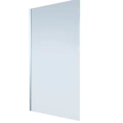 Duravit Baignoire droite D-Code 170 x75 cm + Pare Bain gauche AURYS Mist 1 chromé version gauche* Baignoire Droite