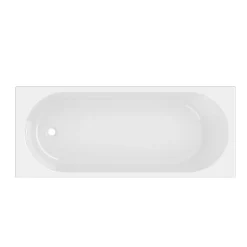 Baignoire droite Horyn L. 170 cm x l. 70 cm blanc* Baignoire Droite