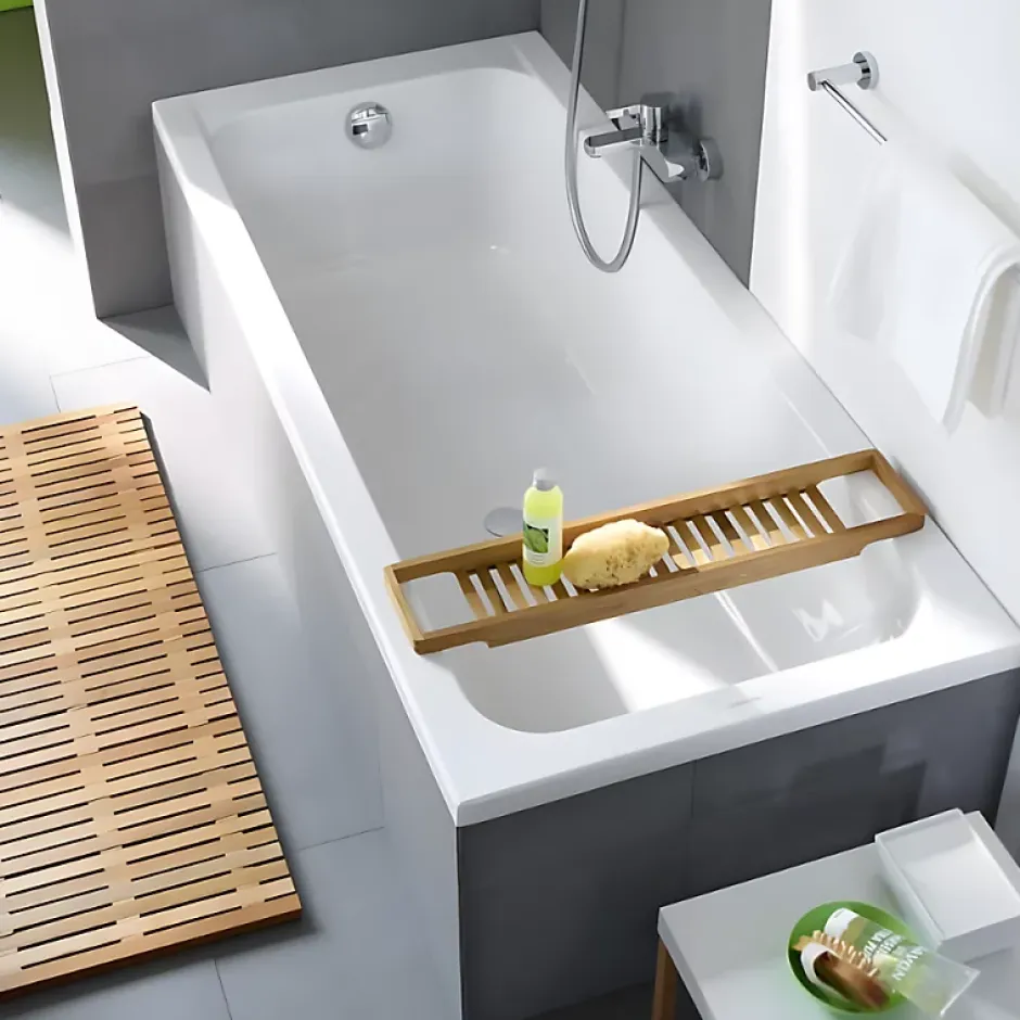 Duravit Baignoire droite 180x80 D-Code bonde au centre* Baignoire Droite