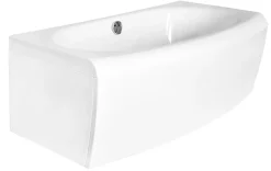 Azura Home Design Baignoire GENOVA, avec tablier 160x75 cm