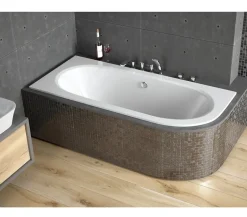 Azura Home Design Baignoire HILIO SLIM GAUCHE - 150cm
