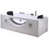 Eliteshopping Baignoire hydromassage blanc Chromothérapie 180 X 90 cm 16 jets Eden