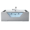 Eliteshopping Baignoire hydromassage Verre panoramique 170 X 120 cm 8 jets Amber* Baignoire Balnéo