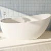Sanitaire Baignoire ilot autoportante BALI 170x75 cm avec robinetterie intégrée* Baignoire Îlot