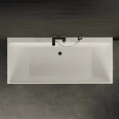 Spalina Baignoire Ilot Cobalt 170 noire 170x75x56cm, by