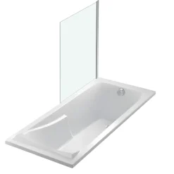 Jacob Delafon Baignoire Corvette 170x75 cm + Pare bain* Baignoire Droite