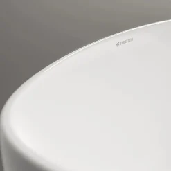 Bernstein Baignoire îlot Acrylique ovale 180x80x58cm Blanc mat + Bonde et trop plein - BELAQUA