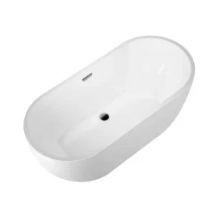 Stano Baignoire îlot design ovale BOSTON blanche 180 cm
