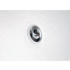 Stano Baignoire îlot design ovale FINDLAY blanche 149 cm