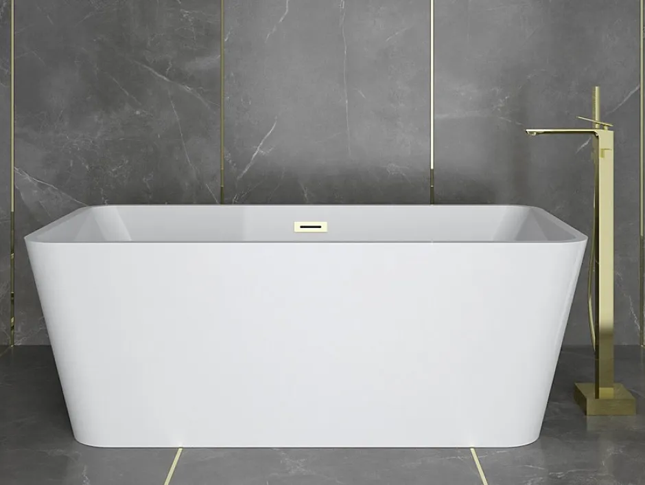 Azura Home Design Baignoire îlot EVITA 160 x 80 cm* Baignoire Îlot