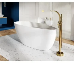 Azura Home Design Baignoire îlot GOYA - 142 x 62 cm* Baignoire Îlot