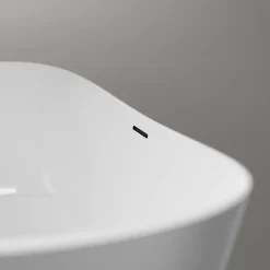 Bernstein Baignoire îlot moderne design acrylique salle de bain - Blanc brillant - 170x72x60cm - Garantie 5 ans - DALIA Blanc brillant* Baignoire Îlot