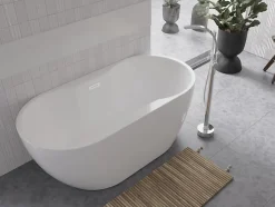 Azura Home Design Baignoire îlot NAVIA - 140 x 75 cm* Baignoire Îlot