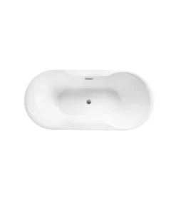 Azura Home Design Baignoire îlot NAVIA - 140 x 75 cm* Baignoire Îlot