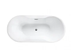Azura Home Design Baignoire îlot NAVIA - 140 x 75 cm* Baignoire Îlot
