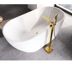 Azura Home Design Baignoire îlot NAVIA - 150 x 80 cm* Baignoire Îlot