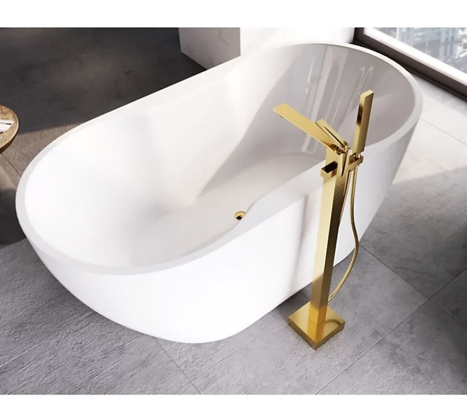 Azura Home Design Baignoire îlot NAVIA - 150 x 80 cm* Baignoire Îlot