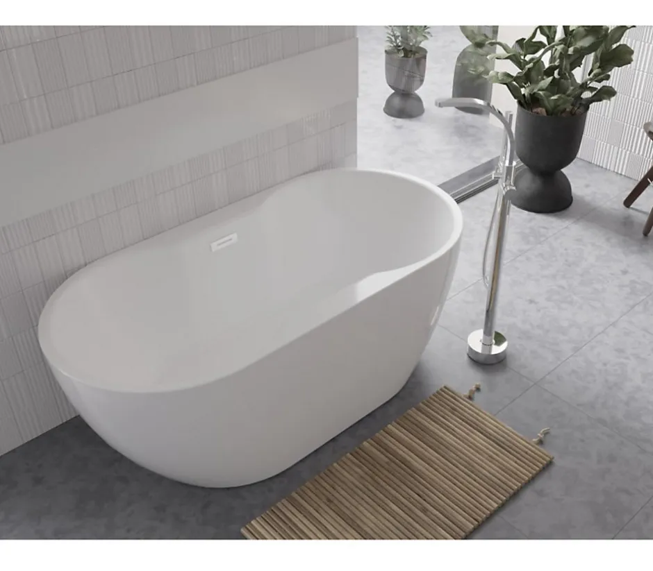 Azura Home Design Baignoire îlot NAVIA - 150 x 80 cm* Baignoire Îlot