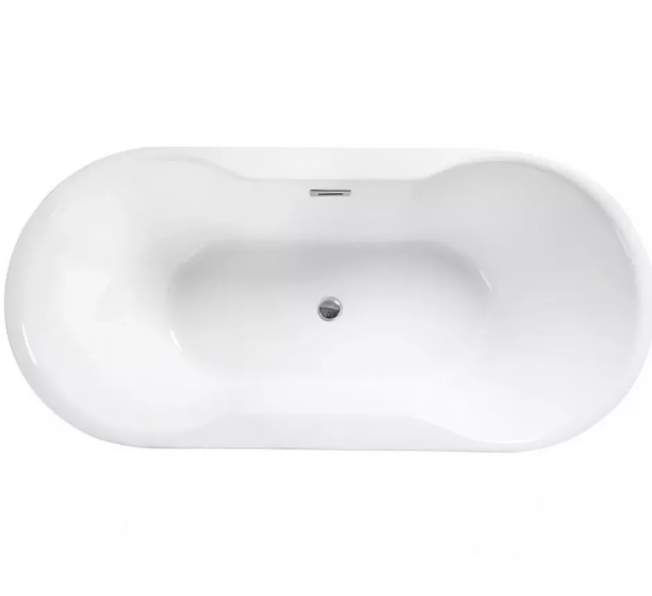 Azura Home Design Baignoire îlot NAVIA - 150 x 80 cm* Baignoire Îlot