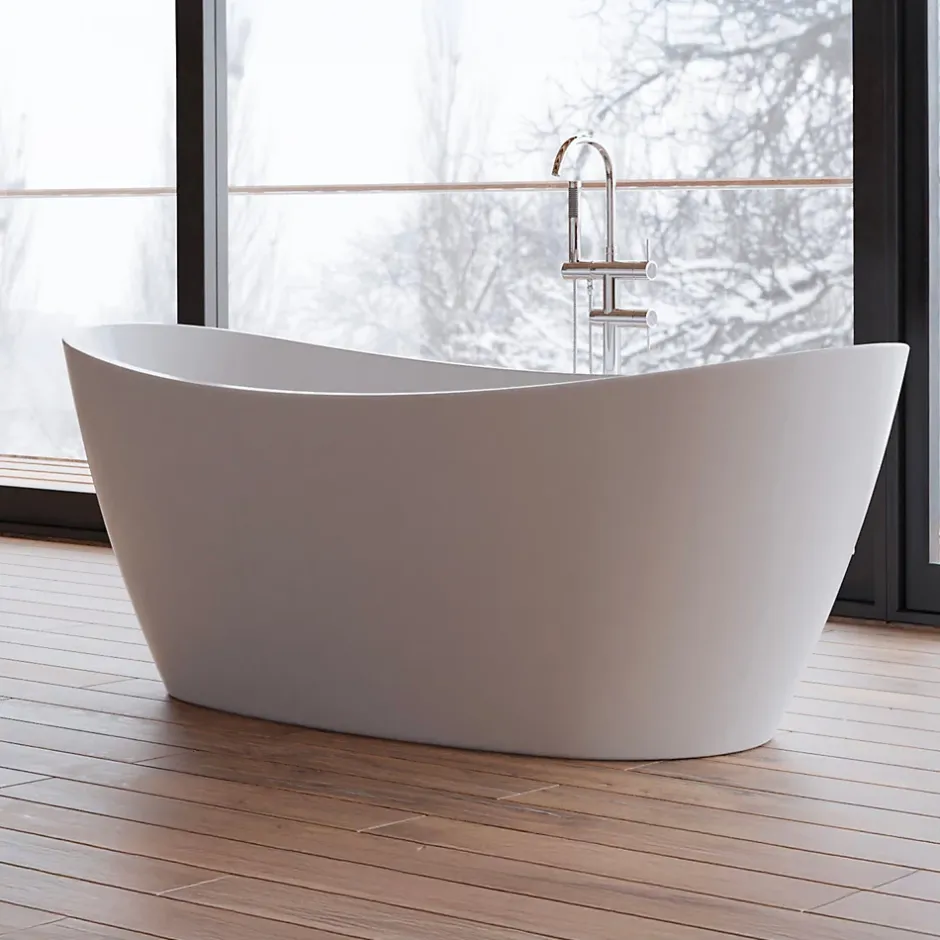 Spalina Baignoire îlot ovale NEROON 2.0 L. 170 x l. 80 cm, by