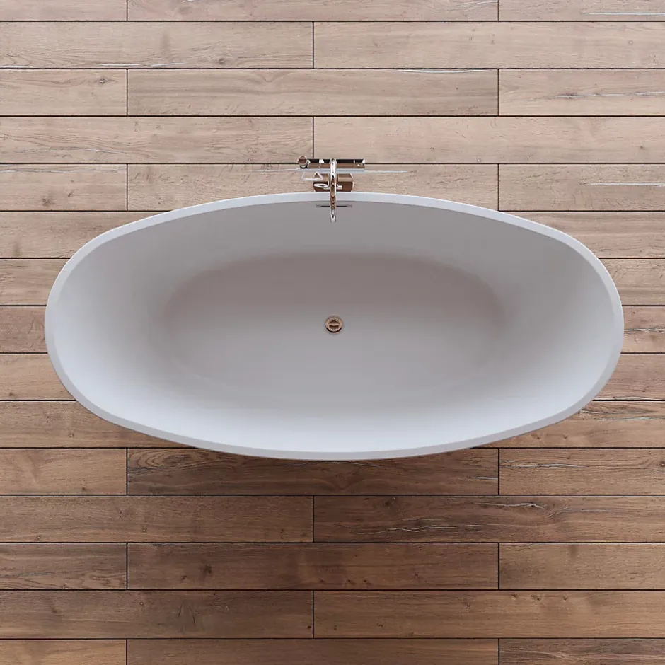 Spalina Baignoire îlot ovale NEROON 2.0 L. 170 x l. 80 cm, by