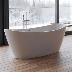 Spalina Baignoire îlot ovale NEROON 2.0 L. 170 x l. 80 cm, by