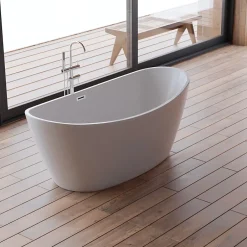 Spalina Baignoire îlot ovale NEROON 2.0 L. 170 x l. 80 cm, by