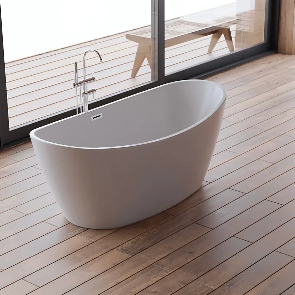 Spalina Baignoire îlot ovale NEROON 2.0 L. 170 x l. 80 cm, by