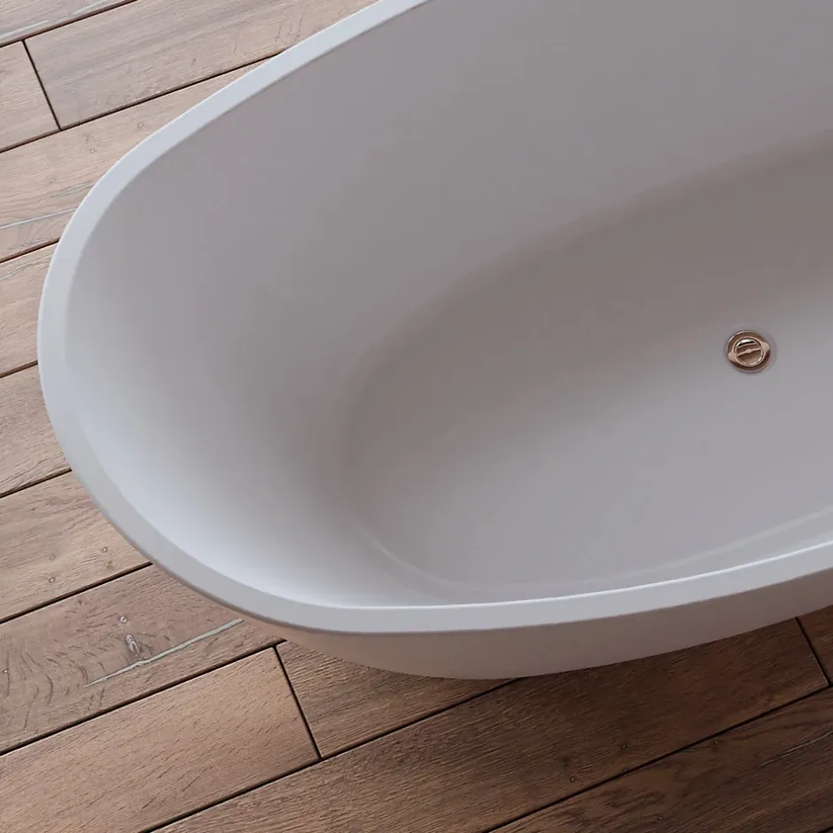 Spalina Baignoire îlot ovale NEROON 2.0 L. 170 x l. 80 cm, by