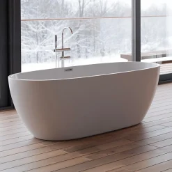 Spalina Baignoire îlot ovale SAMBA L. 170 x l. 79 cm, by