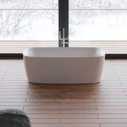Spalina Baignoire îlot ovale Swing 170x80 cm, by* Baignoire Îlot