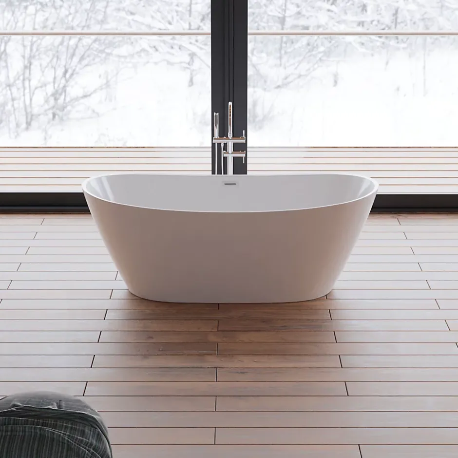 Spalina Baignoire îlot ovale Venecia 170x80 cm, by* Baignoire Îlot
