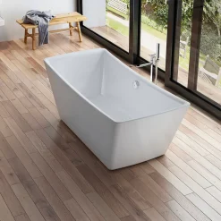 Spalina Baignoire îlot rectangulaire Kira 170x63 cm, blanc, by