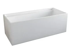 Vente-unique Baignoire îlot rectangulaire - 232 L - 150 x 75 x 60 cm - Blanche - Acrylique - ASPIUS* Baignoire Îlot