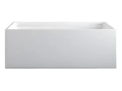 Vente-unique Baignoire îlot rectangulaire - 232 L - 150 x 75 x 60 cm - Blanche - Acrylique - ASPIUS* Baignoire Îlot
