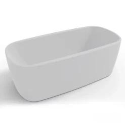 Spalina Baignoire îlot rectangulaire Dune 170x80 cm, blanc, by* Baignoire Îlot