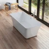 Spalina Baignoire îlot rectangulaire Sorrow 170x75 cm, blanc, By* Baignoire Îlot